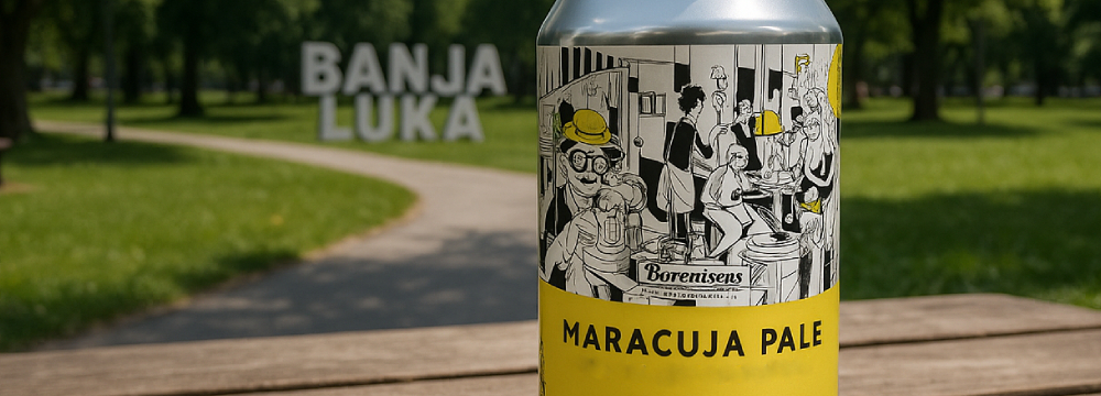 Marakuja Pale Ale in glass